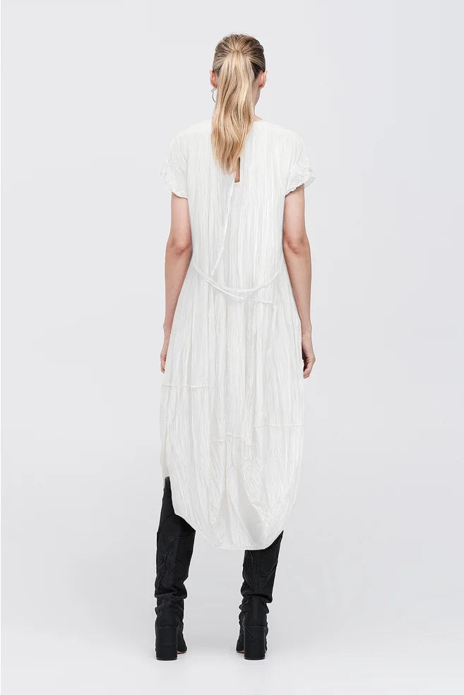 Washed Ozone Dress (Ivory)