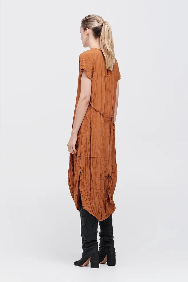 Washed Ozone Dress (Russet)