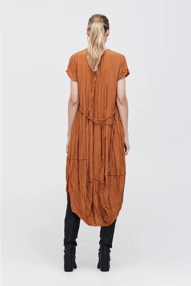 Washed Ozone Dress (Russet)