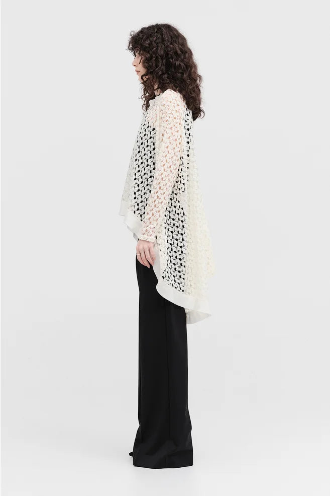 Perimeter Sweater (Ivory Lace)