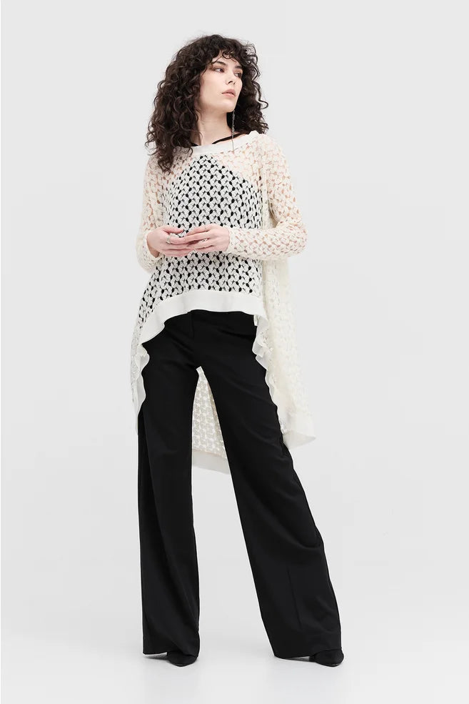 Perimeter Sweater (Ivory Lace)