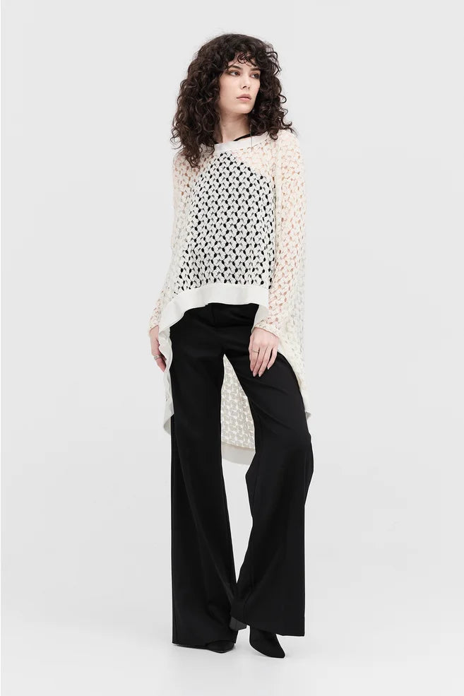 Perimeter Sweater (Ivory Lace)