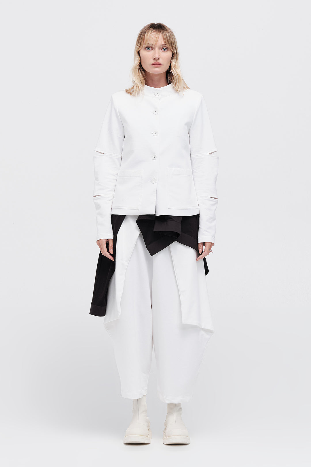 Splice Jacket (Ivory)