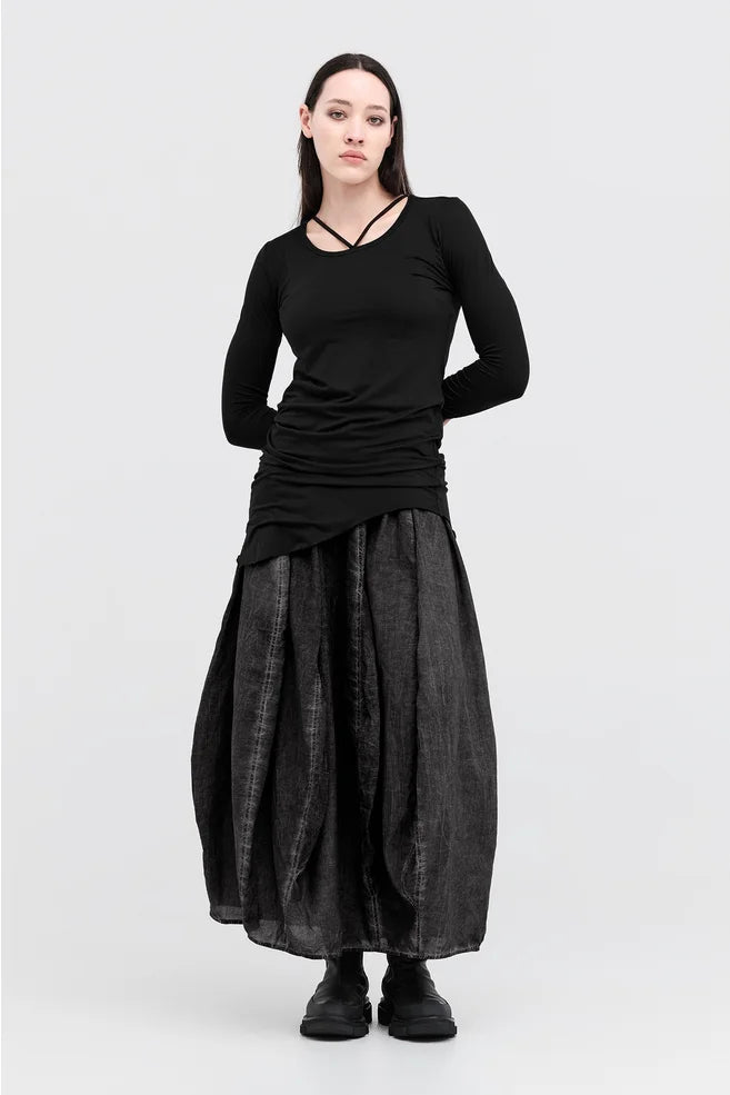 Diffused Scope Skirt (Blackened Grey)