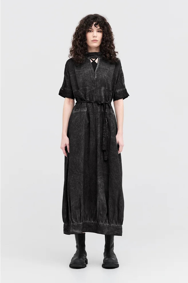 Diffused Precision Dress (Blackened Grey)