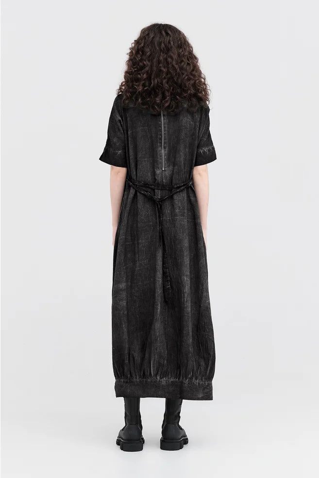 Diffused Precision Dress (Blackened Grey)