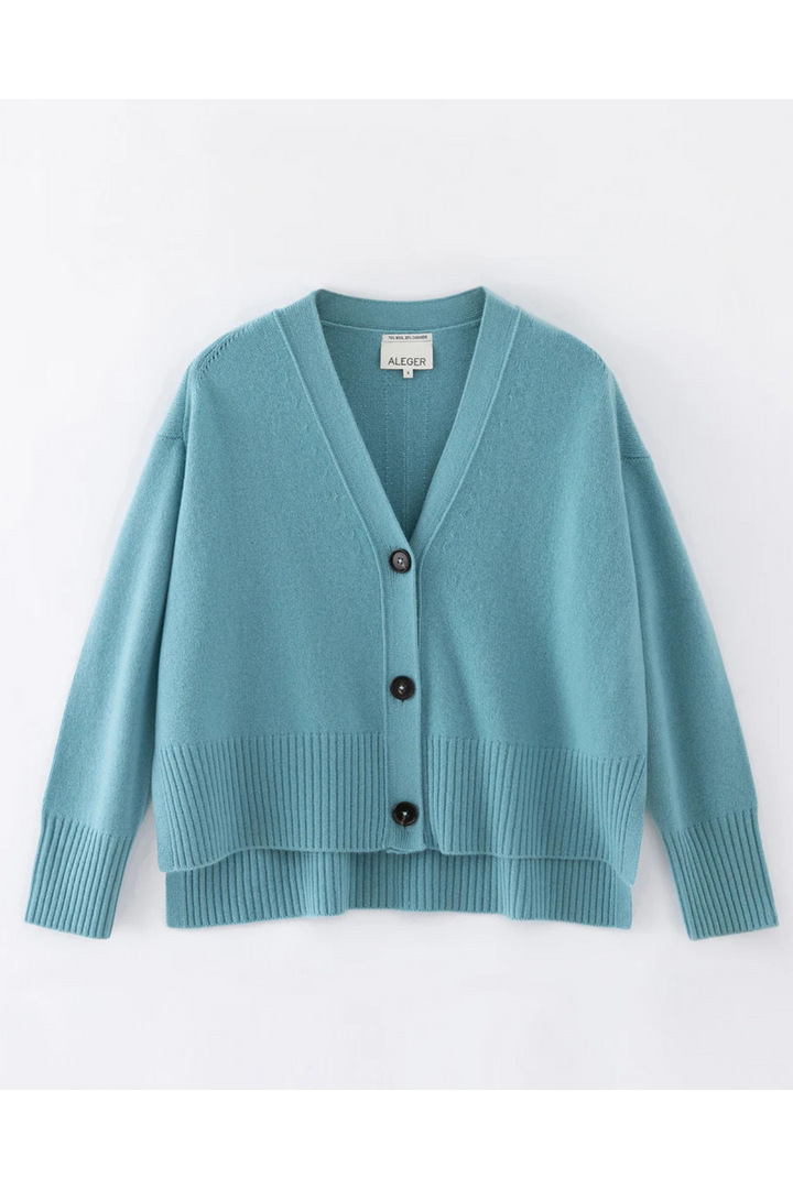 N.99 Cashmere Blend Cardi (Sicily Blue)