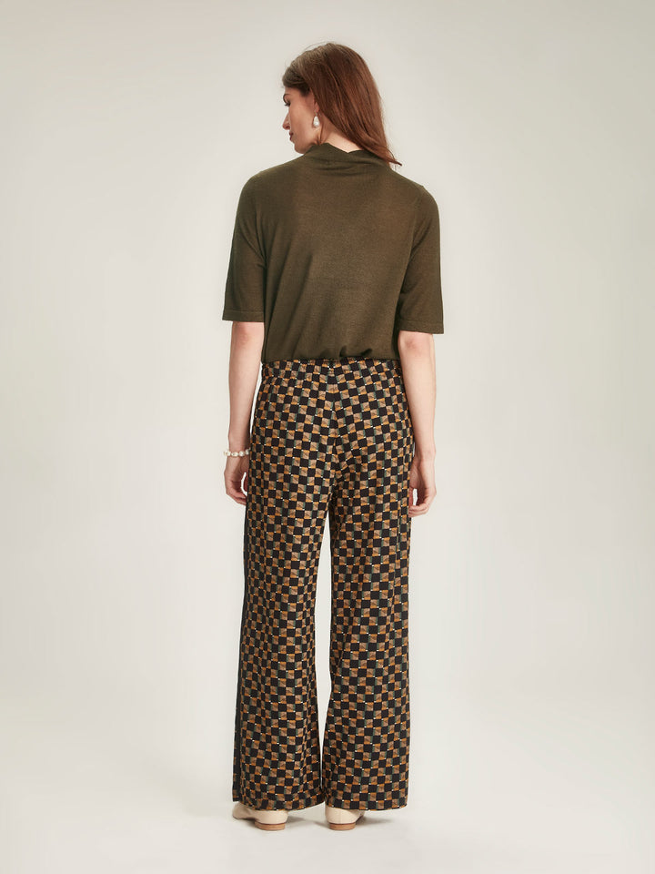 Ellie Pant (Black Check)