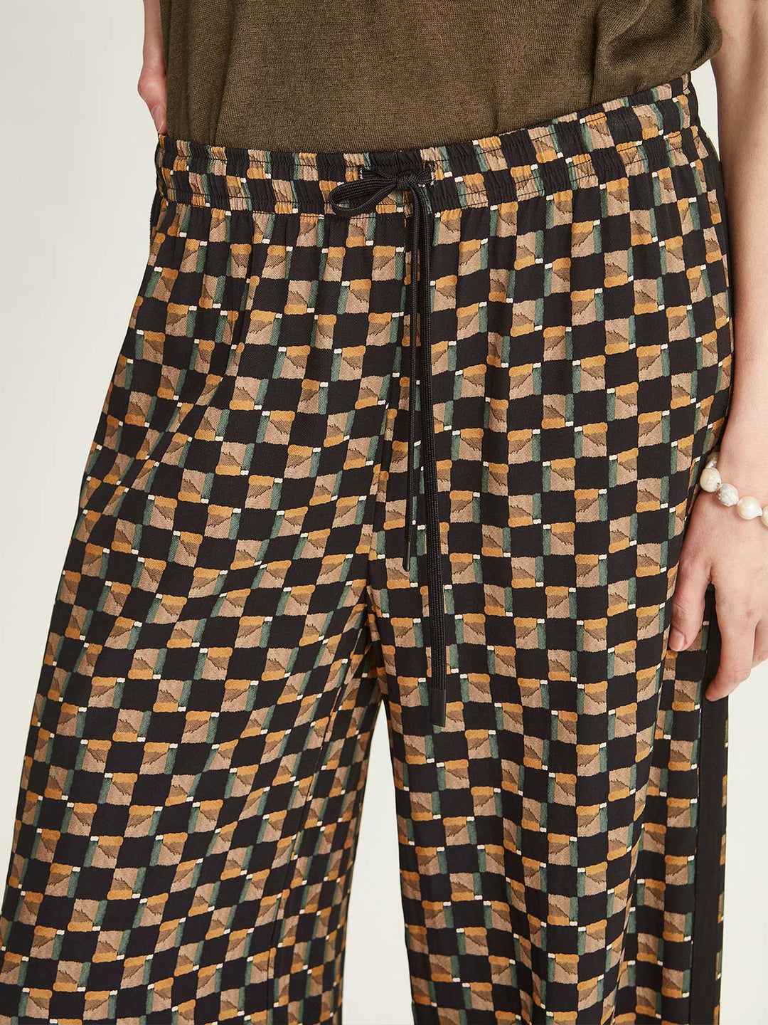 Ellie Pant (Black Check)