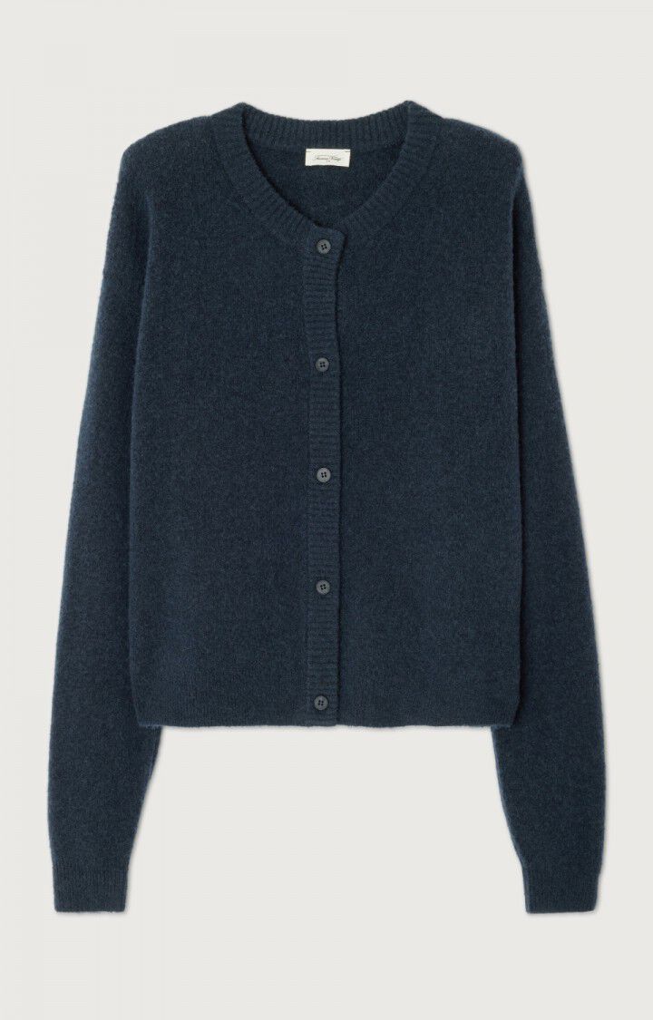 Damsville Cardigan (Navy Black Melange)