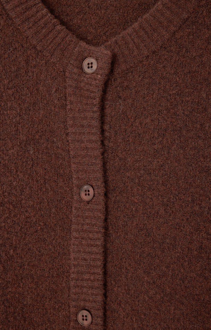 Damsville Cardigan (Brownie Black Melange)