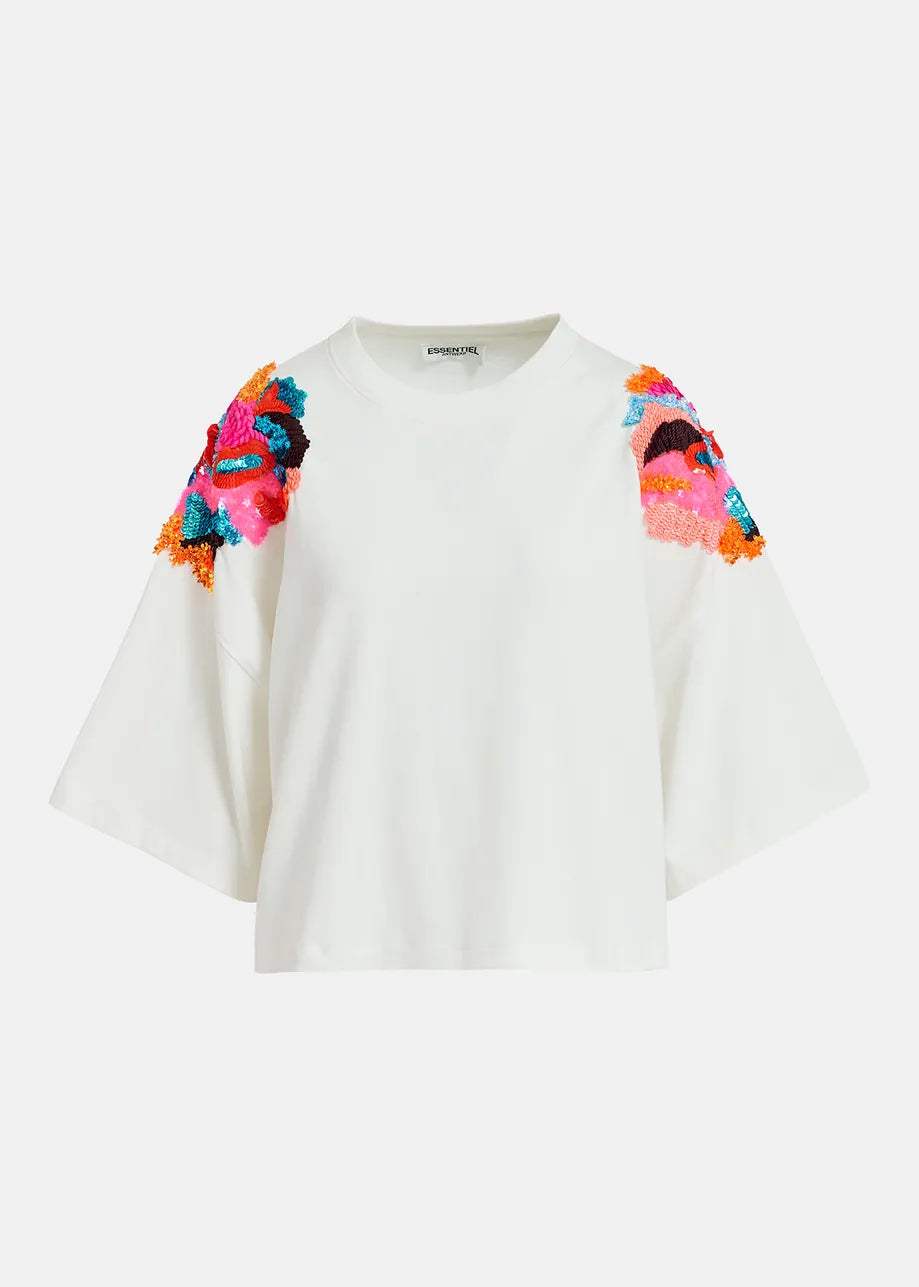 FESTER Embroidered t-shirt (Off white)