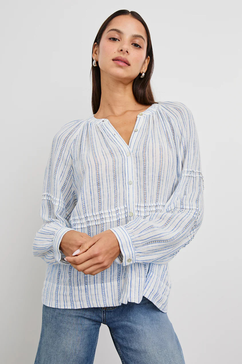 Frances Top (Sonoma Stripe)