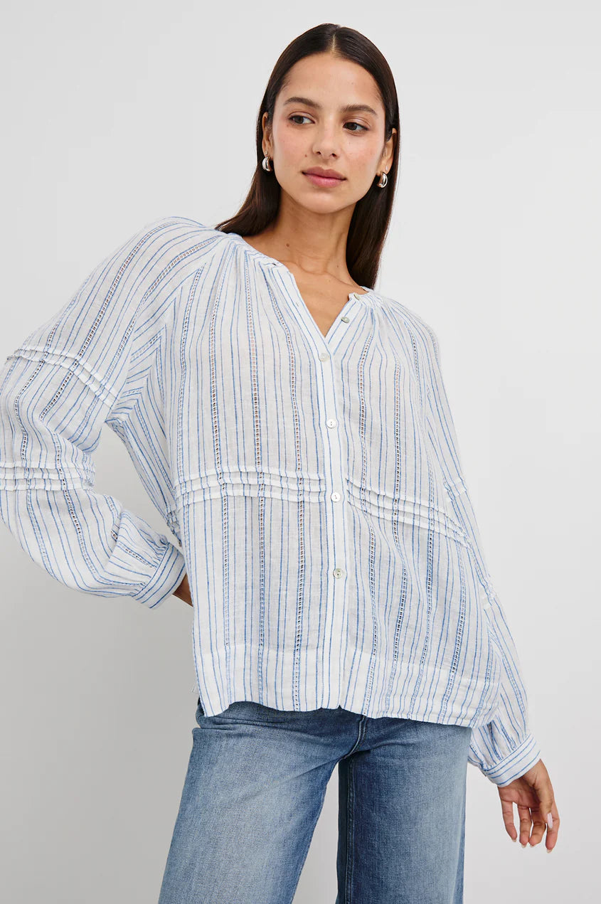 Frances Top (Sonoma Stripe)