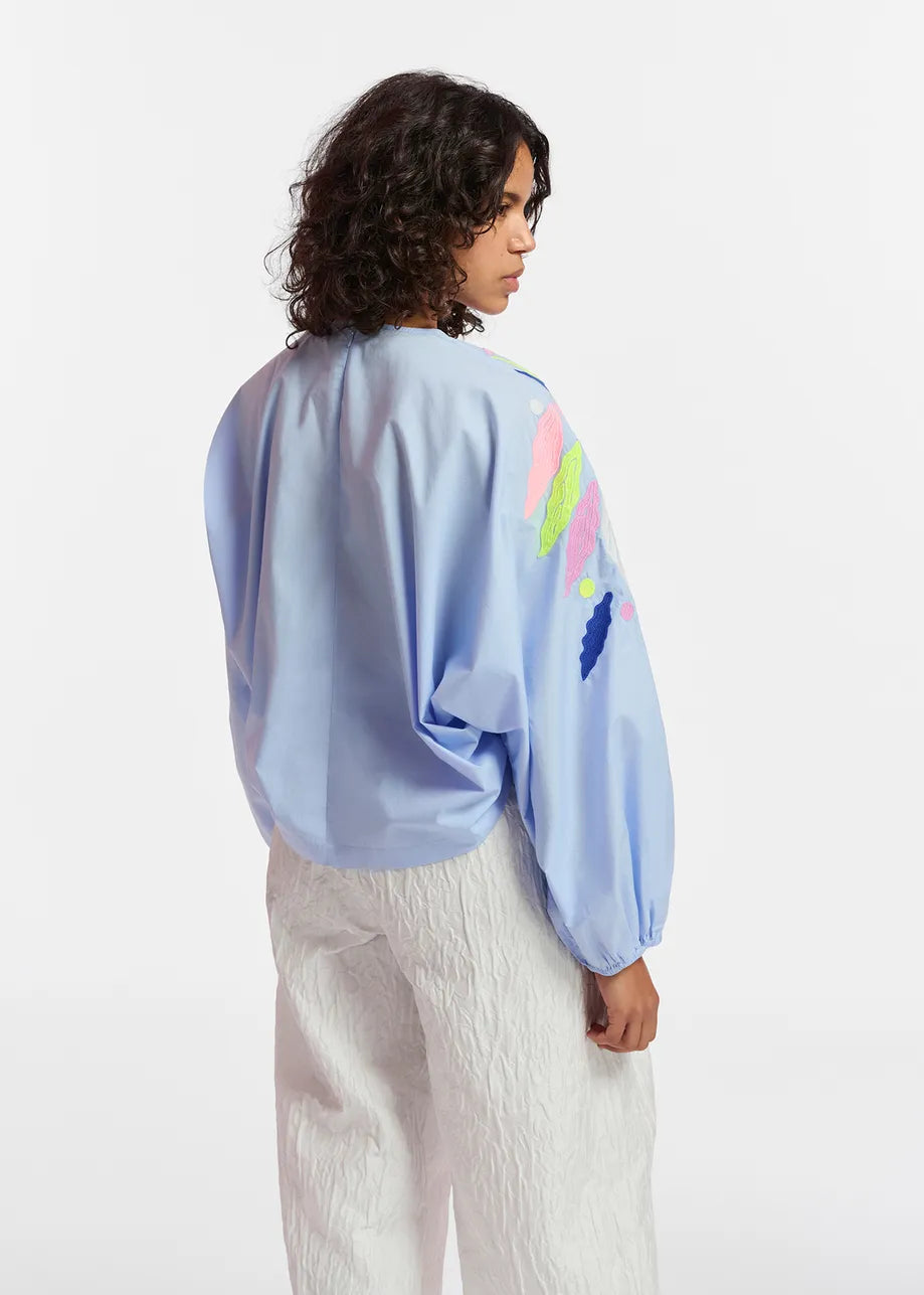 GALAXY Top (Light Blue)