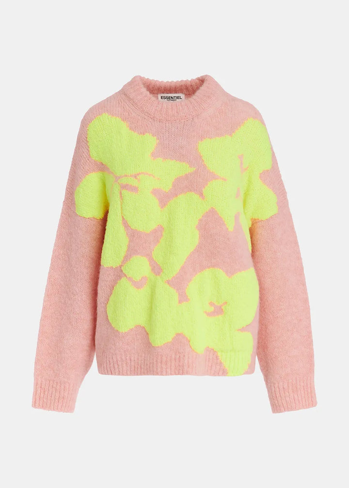 GARCON Jumper (Pink / Neon Yellow)