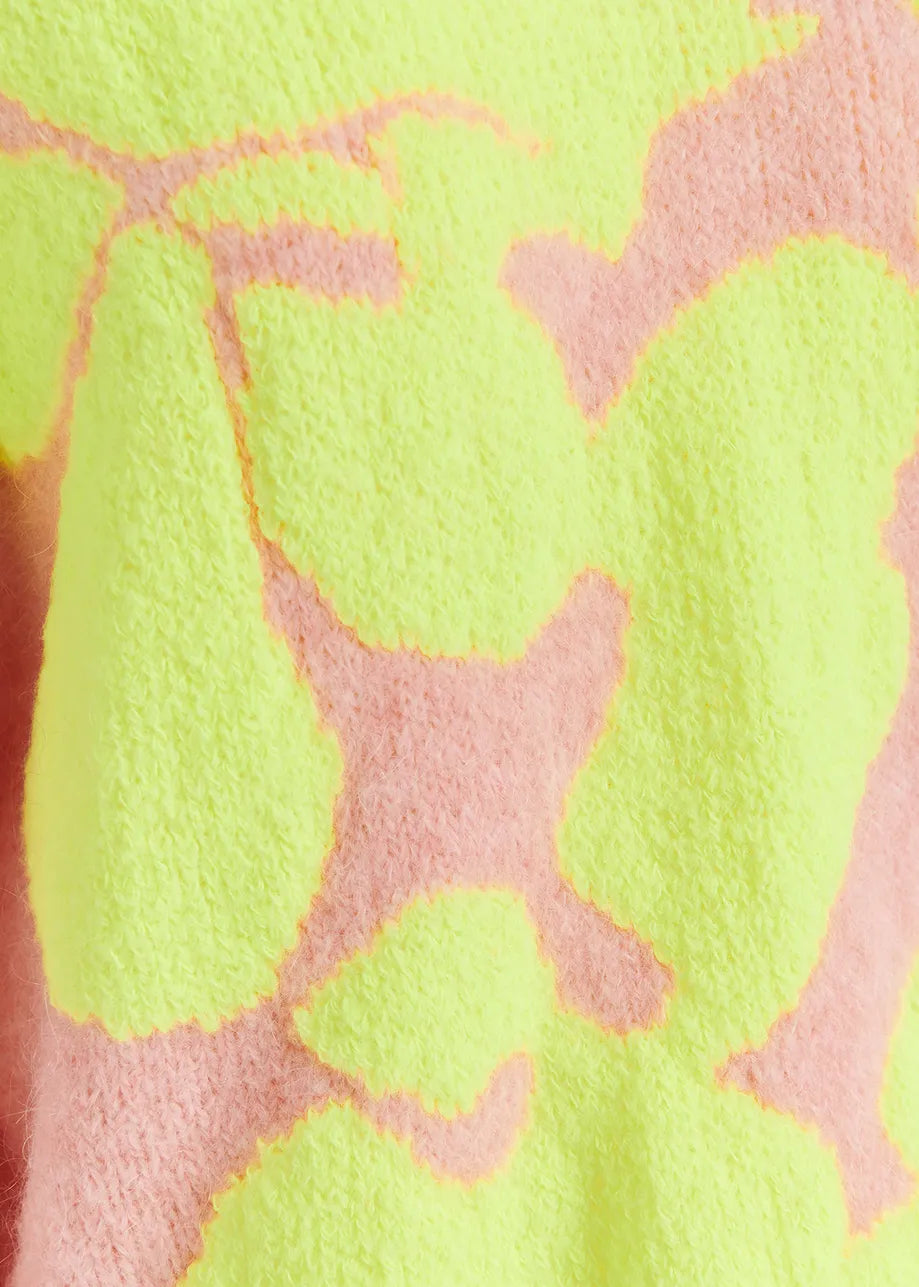 GARCON Jumper (Pink / Neon Yellow)