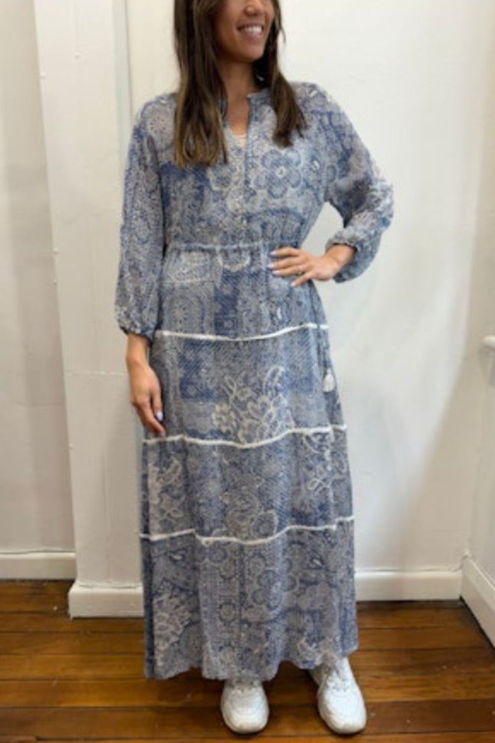 Els Dress (Denim Embroidery)