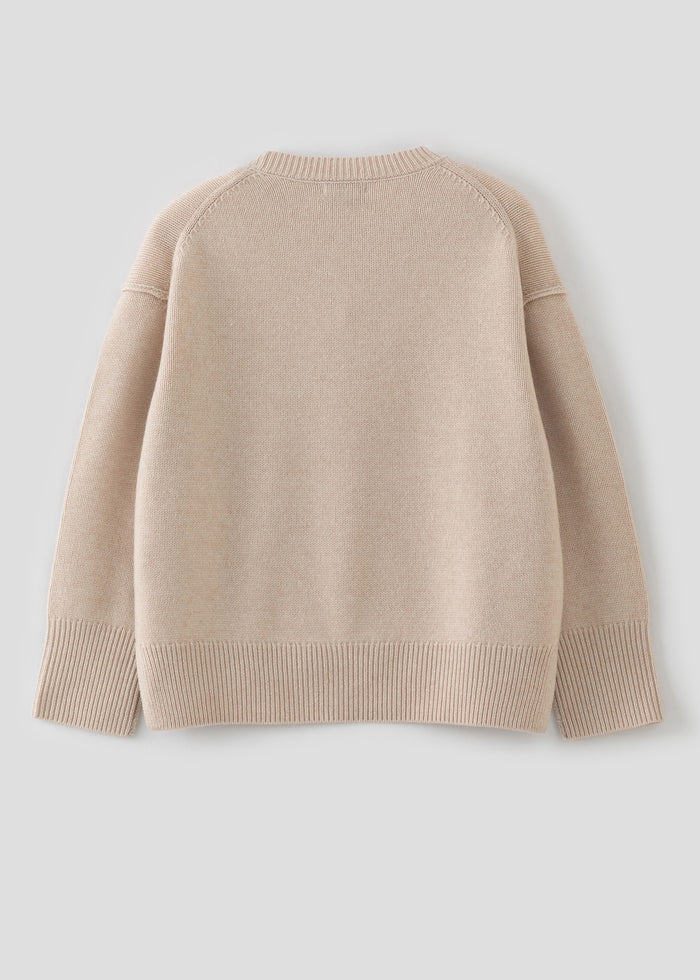 N.331 Super Chunky Crew (Shell Beige)