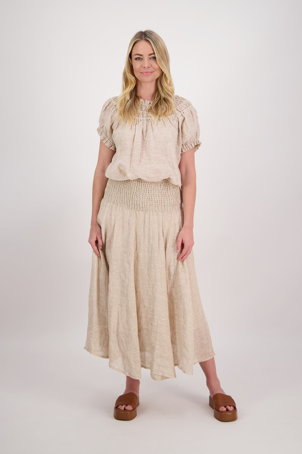 Parson Skirt (Natural)