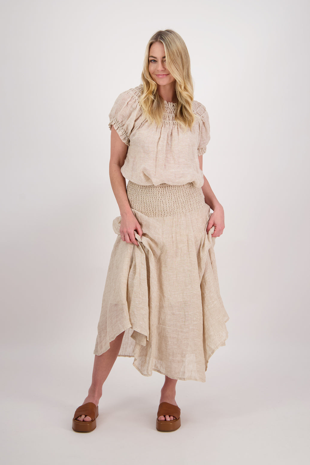 Parson Skirt (Natural)