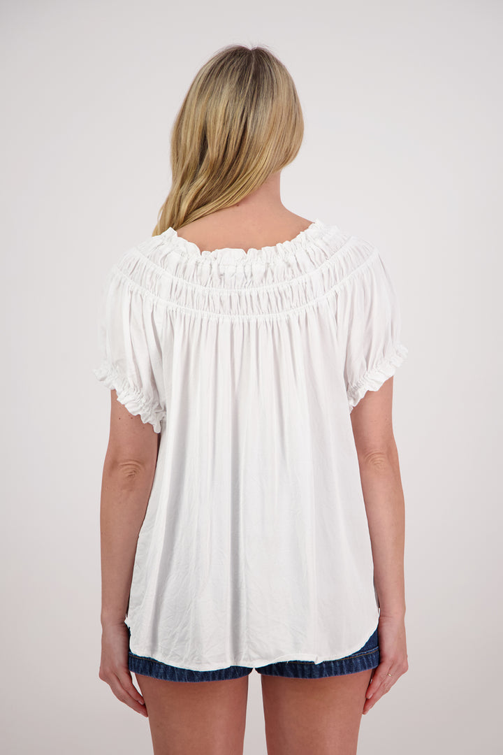 Polly Top (White)