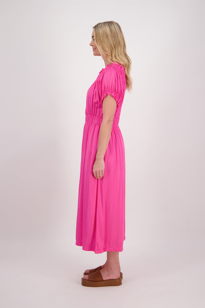 Pollyanna Dress (Fushia)