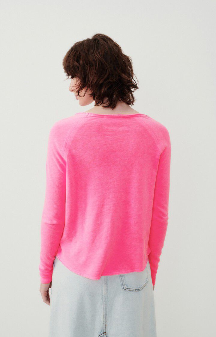 SONOMA CREW NECK LONG SLEEVE (FLUORESCENT ACID PINK)