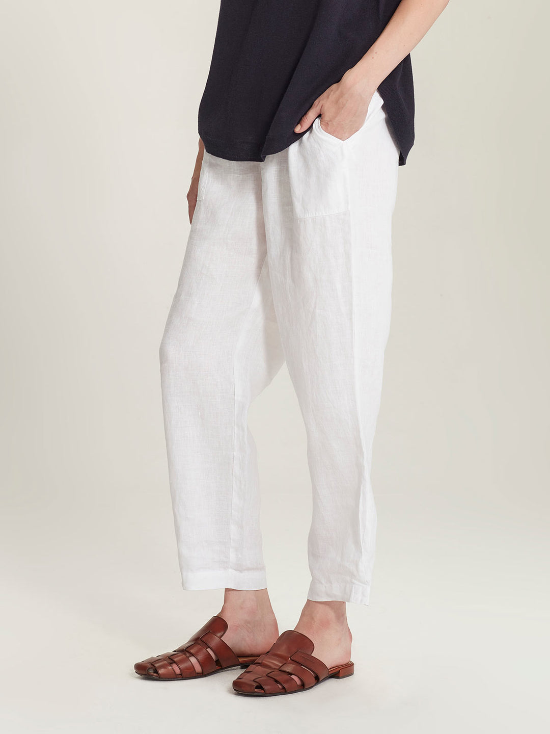 Marijke Pant (White)