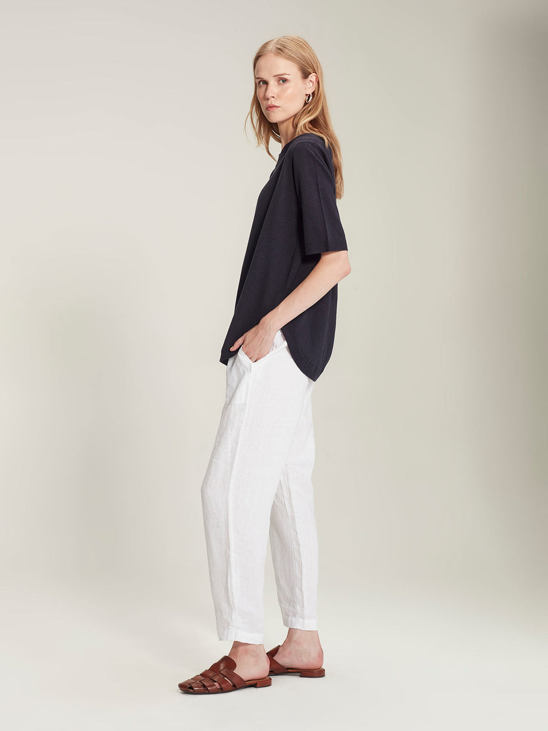 Marijke Pant (White)