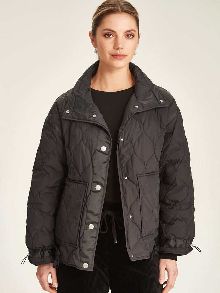 Meribel Reversible Puffer (Black)