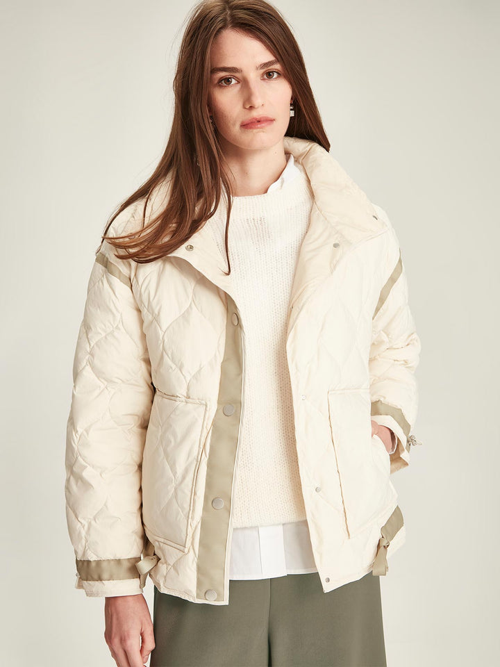 Meribel Reversible Puffer (Chalk)