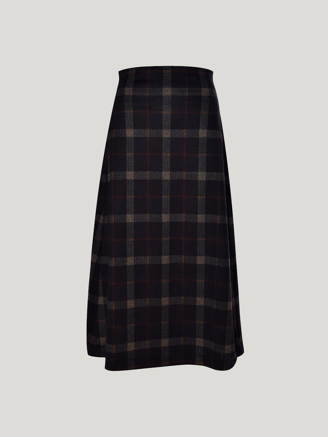 Helena Check Skirt (Black Check)