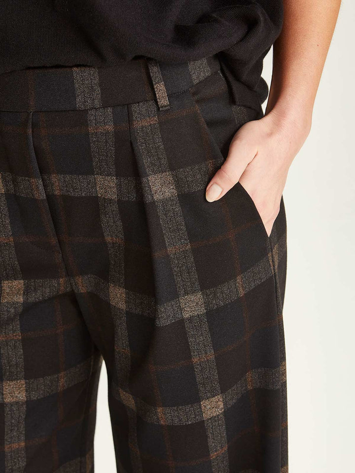 Kelsey Check Pant (Black Check)