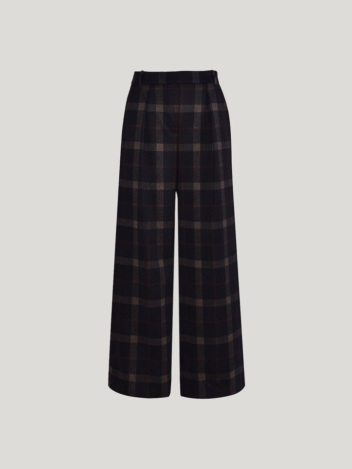 Kelsey Check Pant (Black Check)