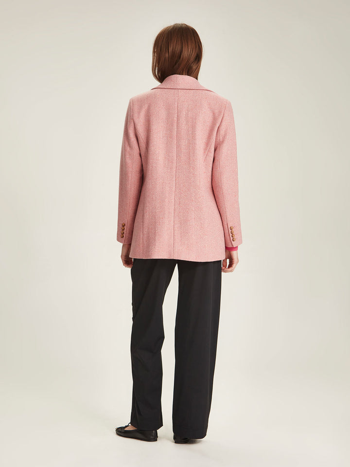 Coco Tweed Blazer (Rose)