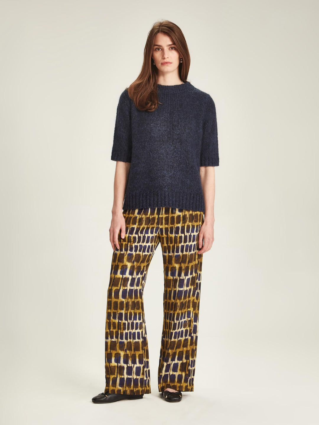 Mosaic Bennett Pant (Blue Mosaic)