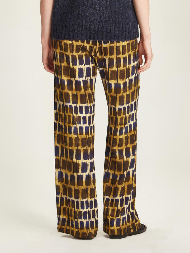 Mosaic Bennett Pant (Blue Mosaic)