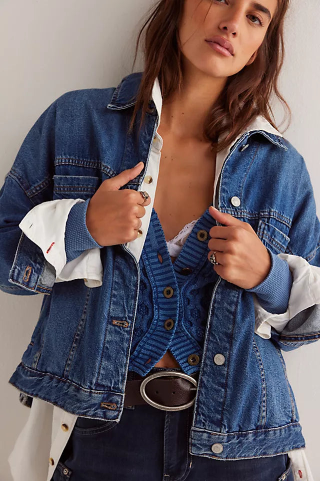 Opal Swing Denim Jacket (Got The Blues)