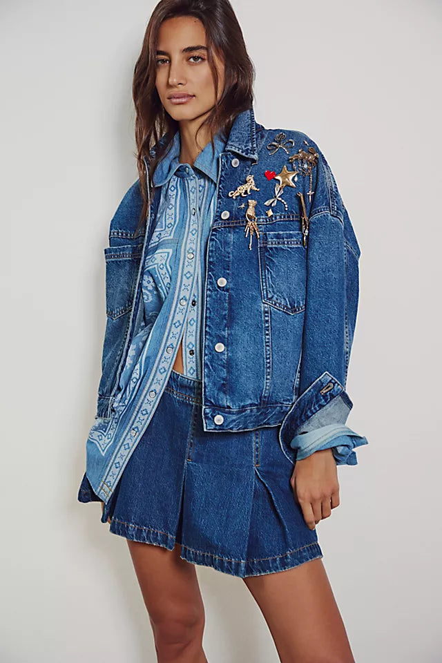 Opal Swing Denim Jacket (Got The Blues)