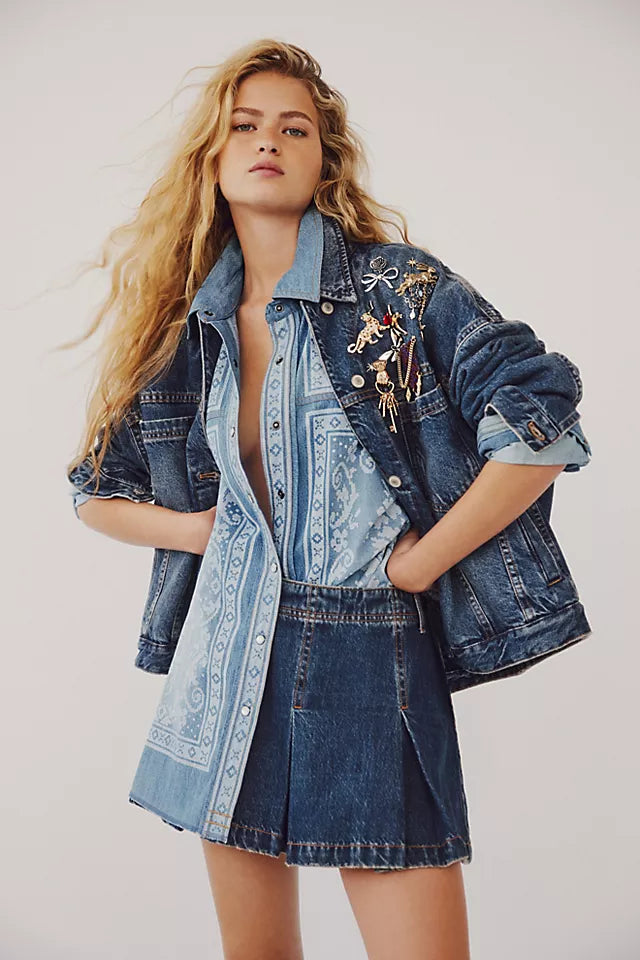 Opal Swing Denim Jacket (Got The Blues)