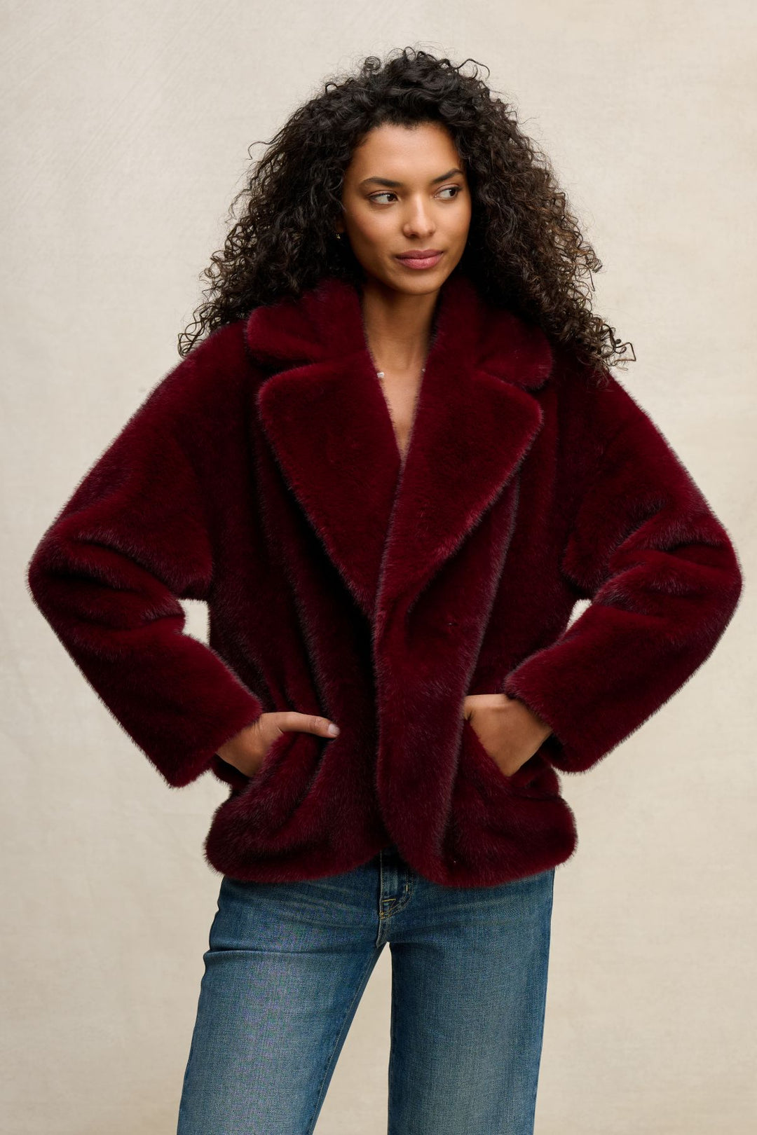 Carolyn Jacket (Burgundy)