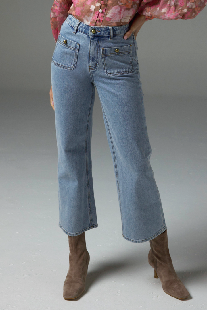 surrender jean (washed denim)